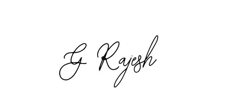 It looks lik you need a new signature style for name G Rajesh. Design unique handwritten (Bearetta-2O07w) signature with our free signature maker in just a few clicks. G Rajesh signature style 12 images and pictures png