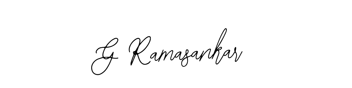 How to make G Ramasankar signature? Bearetta-2O07w is a professional autograph style. Create handwritten signature for G Ramasankar name. G Ramasankar signature style 12 images and pictures png