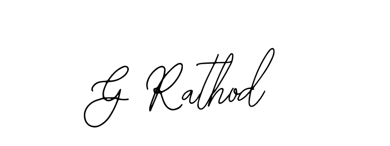 if you are searching for the best signature style for your name G Rathod. so please give up your signature search. here we have designed multiple signature styles  using Bearetta-2O07w. G Rathod signature style 12 images and pictures png