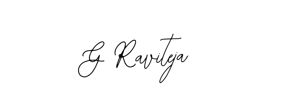 How to Draw G Raviteja signature style? Bearetta-2O07w is a latest design signature styles for name G Raviteja. G Raviteja signature style 12 images and pictures png