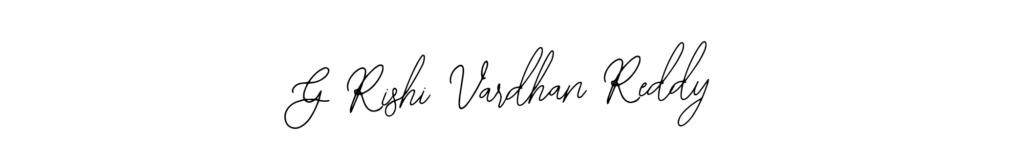 It looks lik you need a new signature style for name G Rishi Vardhan Reddy. Design unique handwritten (Bearetta-2O07w) signature with our free signature maker in just a few clicks. G Rishi Vardhan Reddy signature style 12 images and pictures png