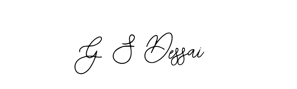 Similarly Bearetta-2O07w is the best handwritten signature design. Signature creator online .You can use it as an online autograph creator for name G S Dessai. G S Dessai signature style 12 images and pictures png