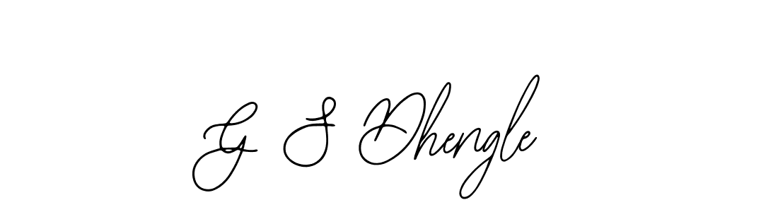 Make a beautiful signature design for name G S Dhengle. Use this online signature maker to create a handwritten signature for free. G S Dhengle signature style 12 images and pictures png