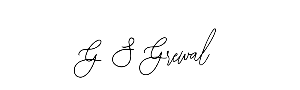 How to Draw G S Grewal signature style? Bearetta-2O07w is a latest design signature styles for name G S Grewal. G S Grewal signature style 12 images and pictures png