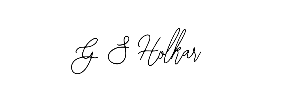 Make a beautiful signature design for name G S Holkar. Use this online signature maker to create a handwritten signature for free. G S Holkar signature style 12 images and pictures png