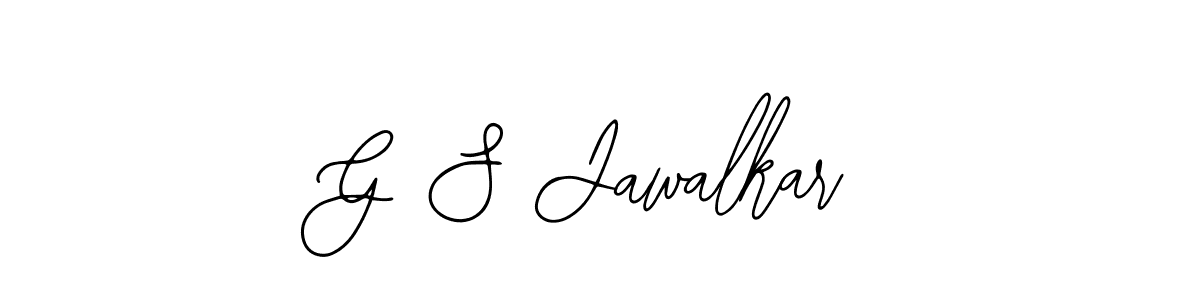 G S Jawalkar stylish signature style. Best Handwritten Sign (Bearetta-2O07w) for my name. Handwritten Signature Collection Ideas for my name G S Jawalkar. G S Jawalkar signature style 12 images and pictures png