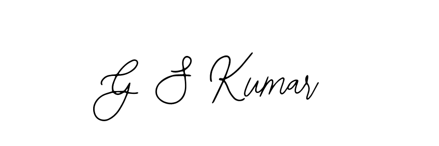 Similarly Bearetta-2O07w is the best handwritten signature design. Signature creator online .You can use it as an online autograph creator for name G S Kumar. G S Kumar signature style 12 images and pictures png