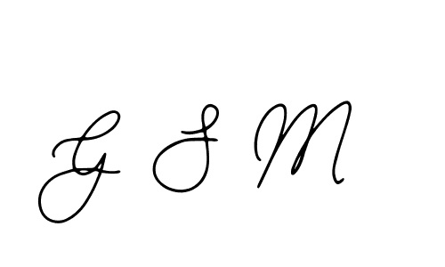 How to make G S M signature? Bearetta-2O07w is a professional autograph style. Create handwritten signature for G S M name. G S M signature style 12 images and pictures png