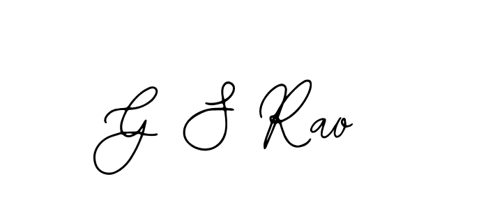 Similarly Bearetta-2O07w is the best handwritten signature design. Signature creator online .You can use it as an online autograph creator for name G S Rao. G S Rao signature style 12 images and pictures png