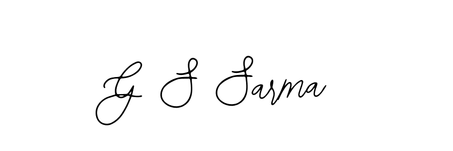 if you are searching for the best signature style for your name G S Sarma. so please give up your signature search. here we have designed multiple signature styles  using Bearetta-2O07w. G S Sarma signature style 12 images and pictures png