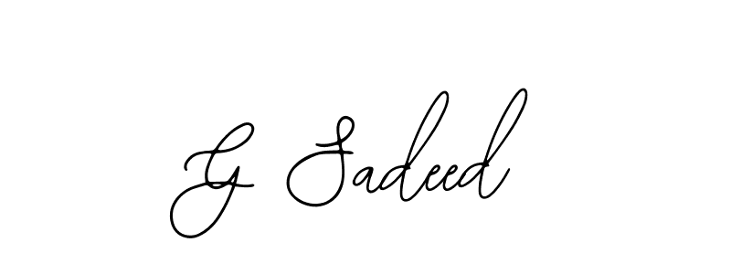 Check out images of Autograph of G Sadeed name. Actor G Sadeed Signature Style. Bearetta-2O07w is a professional sign style online. G Sadeed signature style 12 images and pictures png