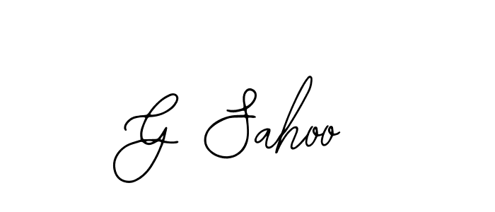 if you are searching for the best signature style for your name G Sahoo. so please give up your signature search. here we have designed multiple signature styles  using Bearetta-2O07w. G Sahoo signature style 12 images and pictures png