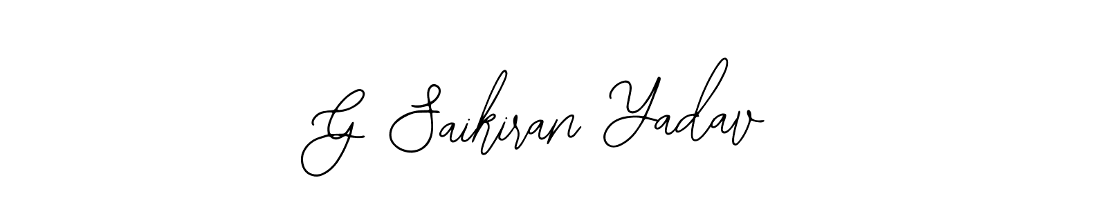 This is the best signature style for the G Saikiran Yadav name. Also you like these signature font (Bearetta-2O07w). Mix name signature. G Saikiran Yadav signature style 12 images and pictures png