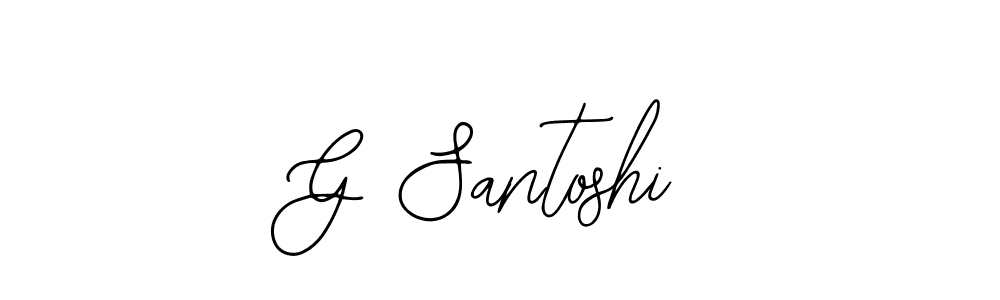 Similarly Bearetta-2O07w is the best handwritten signature design. Signature creator online .You can use it as an online autograph creator for name G Santoshi. G Santoshi signature style 12 images and pictures png