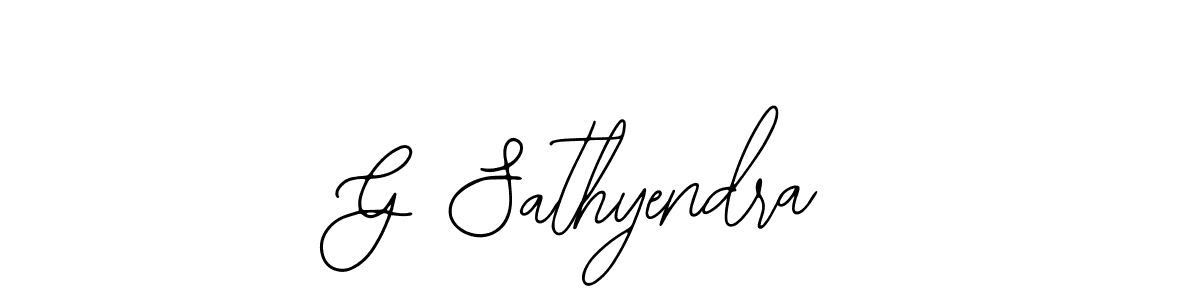 How to make G Sathyendra signature? Bearetta-2O07w is a professional autograph style. Create handwritten signature for G Sathyendra name. G Sathyendra signature style 12 images and pictures png