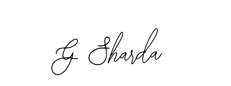 You can use this online signature creator to create a handwritten signature for the name G Sharda. This is the best online autograph maker. G Sharda signature style 12 images and pictures png