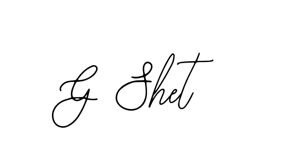 Make a beautiful signature design for name G Shet. Use this online signature maker to create a handwritten signature for free. G Shet signature style 12 images and pictures png