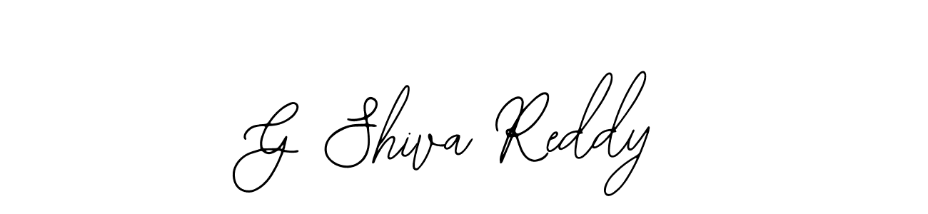 Also we have G Shiva Reddy name is the best signature style. Create professional handwritten signature collection using Bearetta-2O07w autograph style. G Shiva Reddy signature style 12 images and pictures png