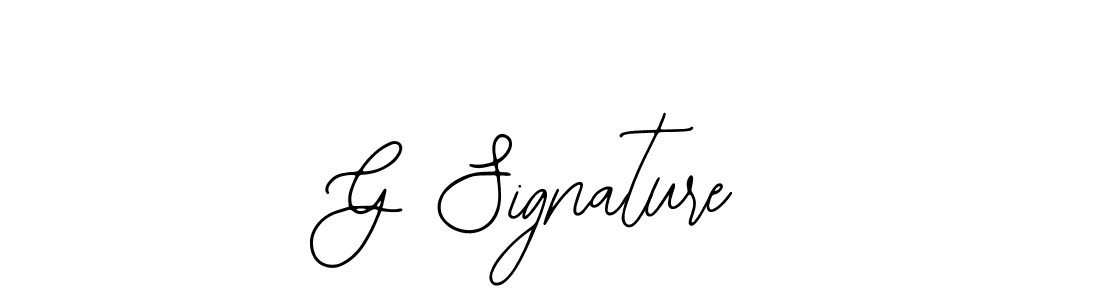 Design your own signature with our free online signature maker. With this signature software, you can create a handwritten (Bearetta-2O07w) signature for name G Signature. G Signature signature style 12 images and pictures png