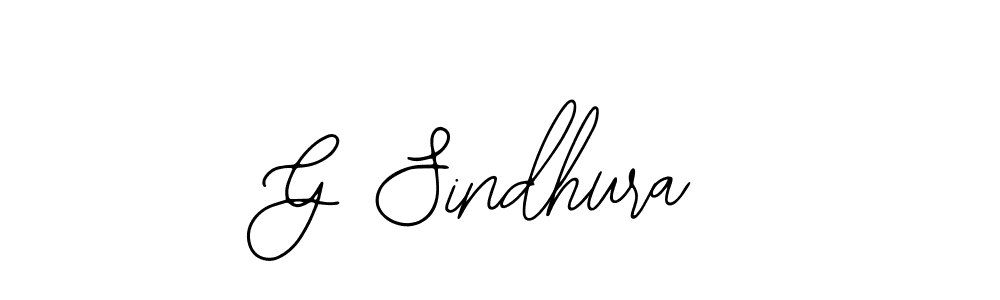 Best and Professional Signature Style for G Sindhura. Bearetta-2O07w Best Signature Style Collection. G Sindhura signature style 12 images and pictures png