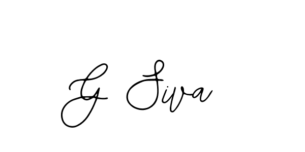 You should practise on your own different ways (Bearetta-2O07w) to write your name (G Siva) in signature. don't let someone else do it for you. G Siva signature style 12 images and pictures png