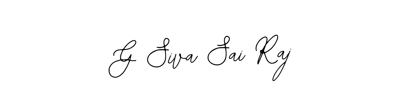 This is the best signature style for the G Siva Sai Raj name. Also you like these signature font (Bearetta-2O07w). Mix name signature. G Siva Sai Raj signature style 12 images and pictures png