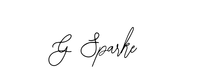 Use a signature maker to create a handwritten signature online. With this signature software, you can design (Bearetta-2O07w) your own signature for name G Sparke. G Sparke signature style 12 images and pictures png