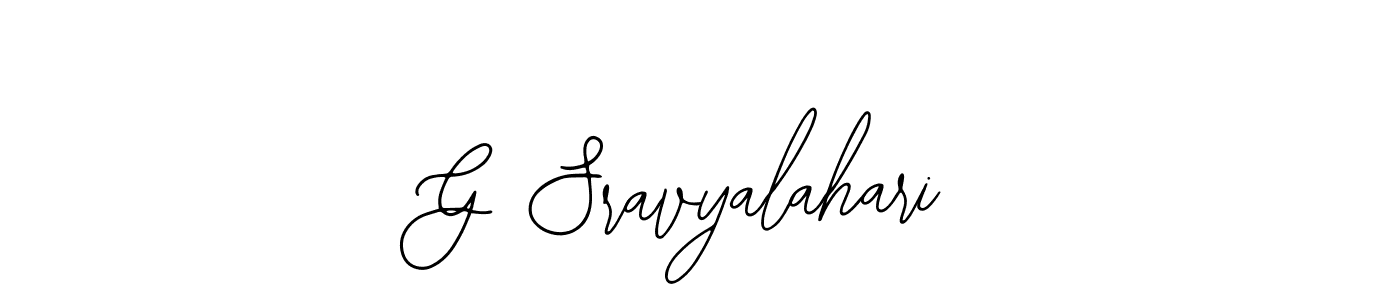 Make a beautiful signature design for name G Sravyalahari. Use this online signature maker to create a handwritten signature for free. G Sravyalahari signature style 12 images and pictures png