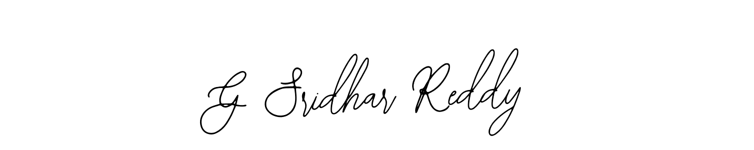 It looks lik you need a new signature style for name G Sridhar Reddy. Design unique handwritten (Bearetta-2O07w) signature with our free signature maker in just a few clicks. G Sridhar Reddy signature style 12 images and pictures png