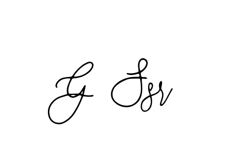 How to make G Ssr name signature. Use Bearetta-2O07w style for creating short signs online. This is the latest handwritten sign. G Ssr signature style 12 images and pictures png