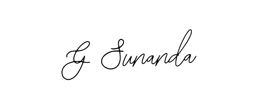 Once you've used our free online signature maker to create your best signature Bearetta-2O07w style, it's time to enjoy all of the benefits that G Sunanda name signing documents. G Sunanda signature style 12 images and pictures png