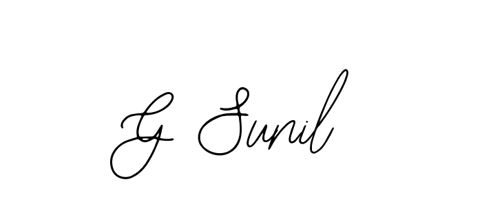 Here are the top 10 professional signature styles for the name G Sunil. These are the best autograph styles you can use for your name. G Sunil signature style 12 images and pictures png