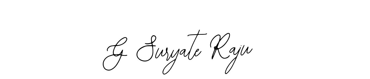 You should practise on your own different ways (Bearetta-2O07w) to write your name (G Suryate Raju) in signature. don't let someone else do it for you. G Suryate Raju signature style 12 images and pictures png
