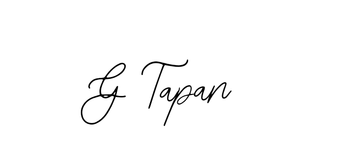 Create a beautiful signature design for name G Tapan. With this signature (Bearetta-2O07w) fonts, you can make a handwritten signature for free. G Tapan signature style 12 images and pictures png