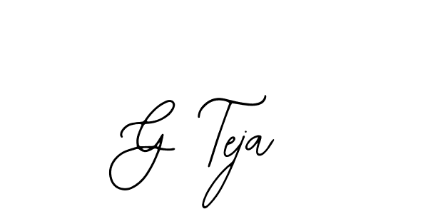 G Teja stylish signature style. Best Handwritten Sign (Bearetta-2O07w) for my name. Handwritten Signature Collection Ideas for my name G Teja. G Teja signature style 12 images and pictures png