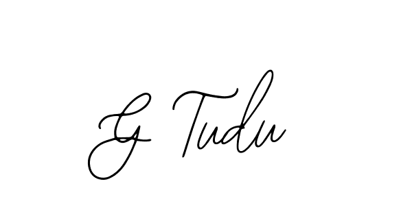 if you are searching for the best signature style for your name G Tudu. so please give up your signature search. here we have designed multiple signature styles  using Bearetta-2O07w. G Tudu signature style 12 images and pictures png