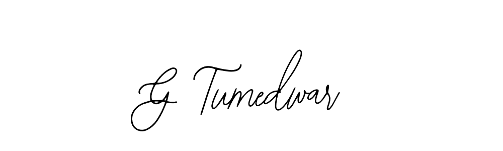 You can use this online signature creator to create a handwritten signature for the name G Tumedwar. This is the best online autograph maker. G Tumedwar signature style 12 images and pictures png