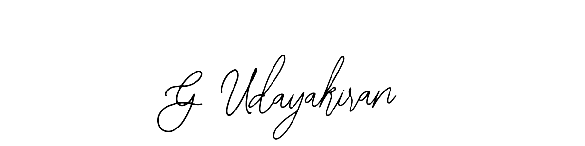 Create a beautiful signature design for name G Udayakiran. With this signature (Bearetta-2O07w) fonts, you can make a handwritten signature for free. G Udayakiran signature style 12 images and pictures png