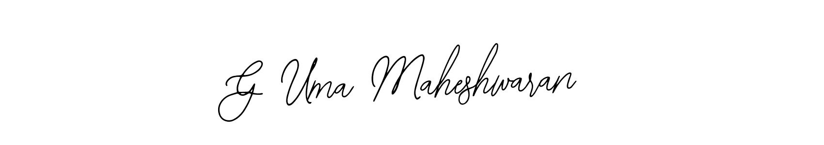 Create a beautiful signature design for name G Uma Maheshwaran. With this signature (Bearetta-2O07w) fonts, you can make a handwritten signature for free. G Uma Maheshwaran signature style 12 images and pictures png