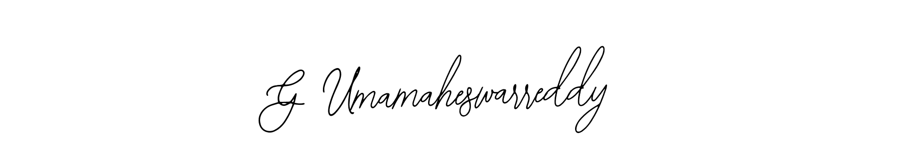 You should practise on your own different ways (Bearetta-2O07w) to write your name (G Umamaheswarreddy) in signature. don't let someone else do it for you. G Umamaheswarreddy signature style 12 images and pictures png