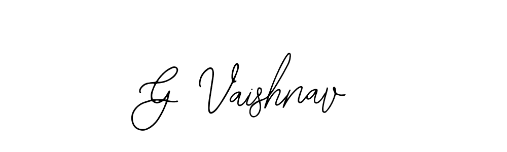 It looks lik you need a new signature style for name G Vaishnav. Design unique handwritten (Bearetta-2O07w) signature with our free signature maker in just a few clicks. G Vaishnav signature style 12 images and pictures png