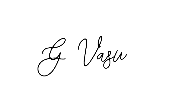How to make G Vasu signature? Bearetta-2O07w is a professional autograph style. Create handwritten signature for G Vasu name. G Vasu signature style 12 images and pictures png