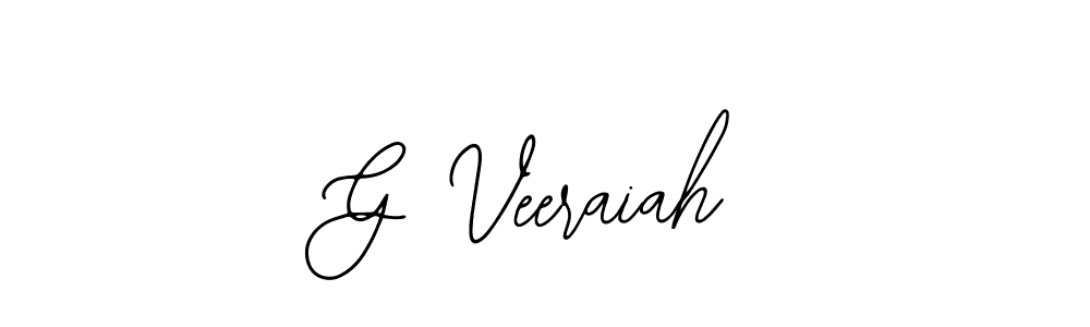 Similarly Bearetta-2O07w is the best handwritten signature design. Signature creator online .You can use it as an online autograph creator for name G Veeraiah. G Veeraiah signature style 12 images and pictures png