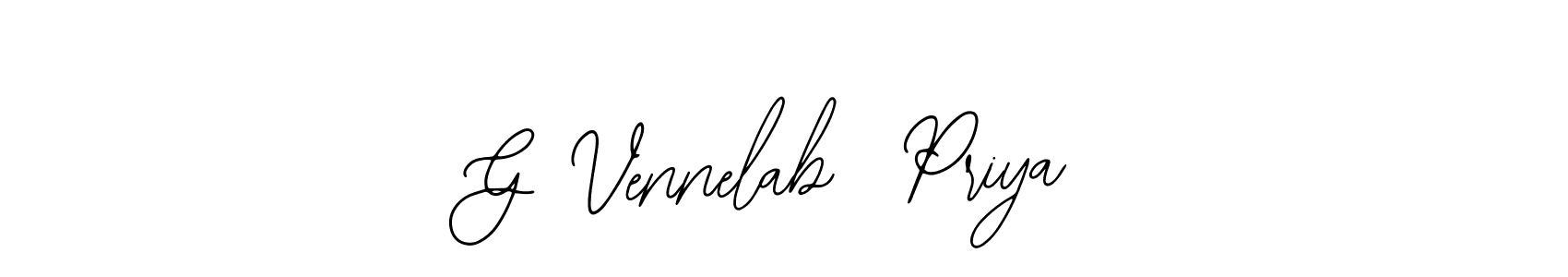 It looks lik you need a new signature style for name G Vennelab  Priya. Design unique handwritten (Bearetta-2O07w) signature with our free signature maker in just a few clicks. G Vennelab  Priya signature style 12 images and pictures png