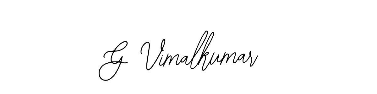 Also we have G Vimalkumar name is the best signature style. Create professional handwritten signature collection using Bearetta-2O07w autograph style. G Vimalkumar signature style 12 images and pictures png