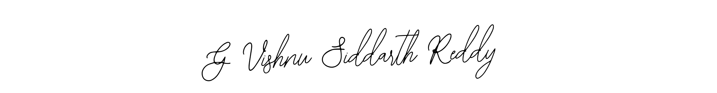 It looks lik you need a new signature style for name G Vishnu Siddarth Reddy. Design unique handwritten (Bearetta-2O07w) signature with our free signature maker in just a few clicks. G Vishnu Siddarth Reddy signature style 12 images and pictures png
