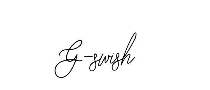 Make a beautiful signature design for name G-swish. With this signature (Bearetta-2O07w) style, you can create a handwritten signature for free. G-swish signature style 12 images and pictures png