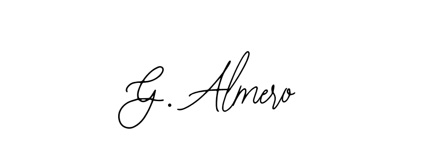 Make a short G. Almero signature style. Manage your documents anywhere anytime using Bearetta-2O07w. Create and add eSignatures, submit forms, share and send files easily. G. Almero signature style 12 images and pictures png