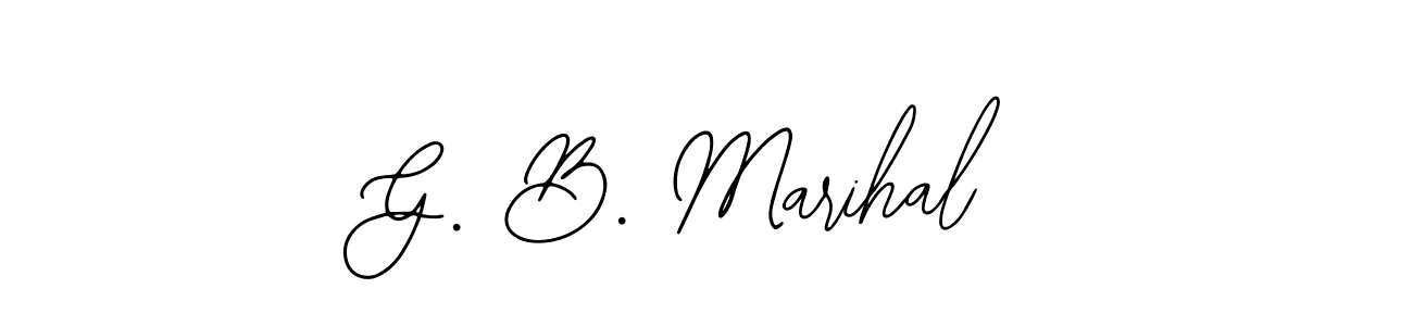 Make a short G. B. Marihal signature style. Manage your documents anywhere anytime using Bearetta-2O07w. Create and add eSignatures, submit forms, share and send files easily. G. B. Marihal signature style 12 images and pictures png