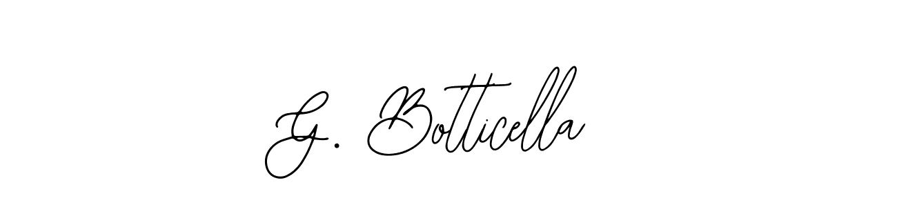 Design your own signature with our free online signature maker. With this signature software, you can create a handwritten (Bearetta-2O07w) signature for name G. Botticella. G. Botticella signature style 12 images and pictures png